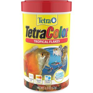 TETRA COLOR TROPICAL FLAKES 2.2 OZ.